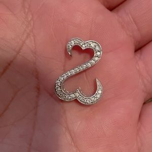 Kay open heart necklace